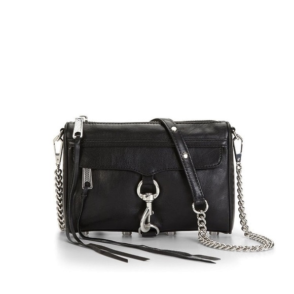 Rebecca Minkoff Handbags - Rebecca Minkoff Leather Crossbody with Chain Strap